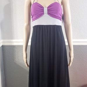 JFW women's large colorful stretchy summer maxi